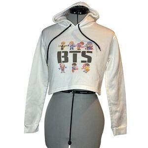 BTS Cropped Hoodie